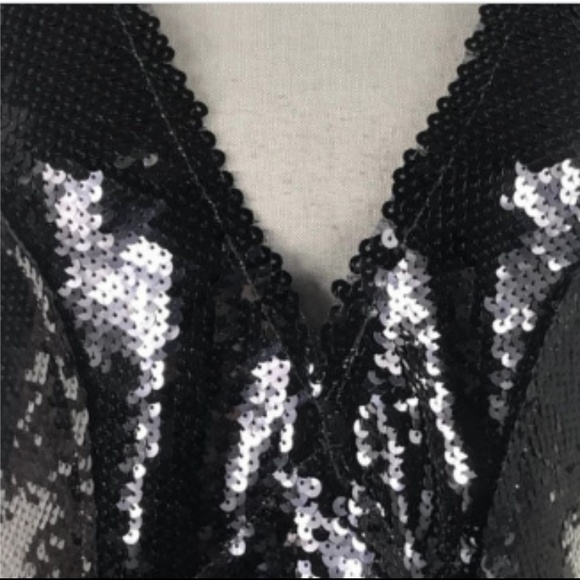 *Free People M Dance Till Dawn Dress M Sequin Dress - Picture 6 of 8